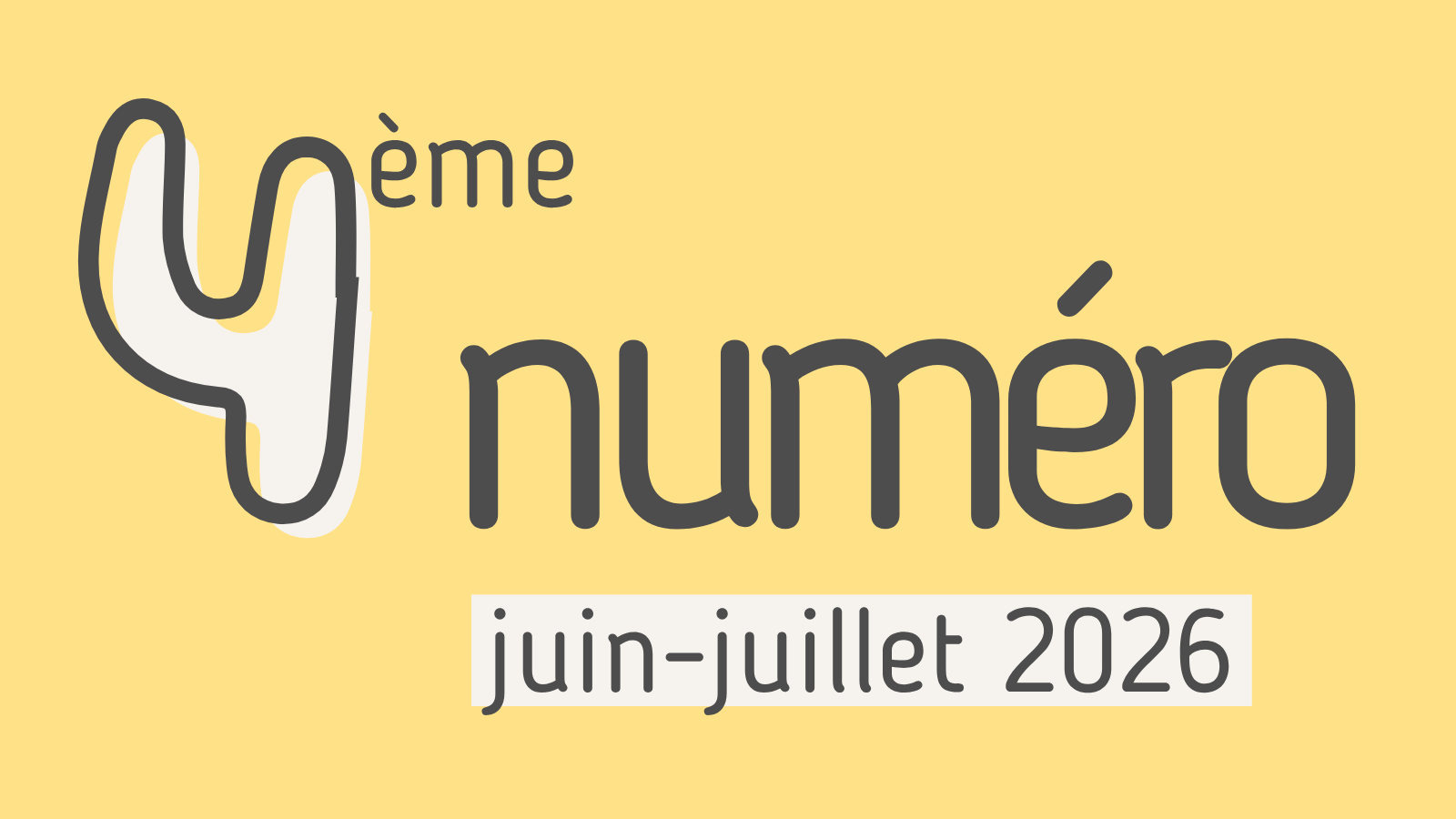 Numéro mai 2026
